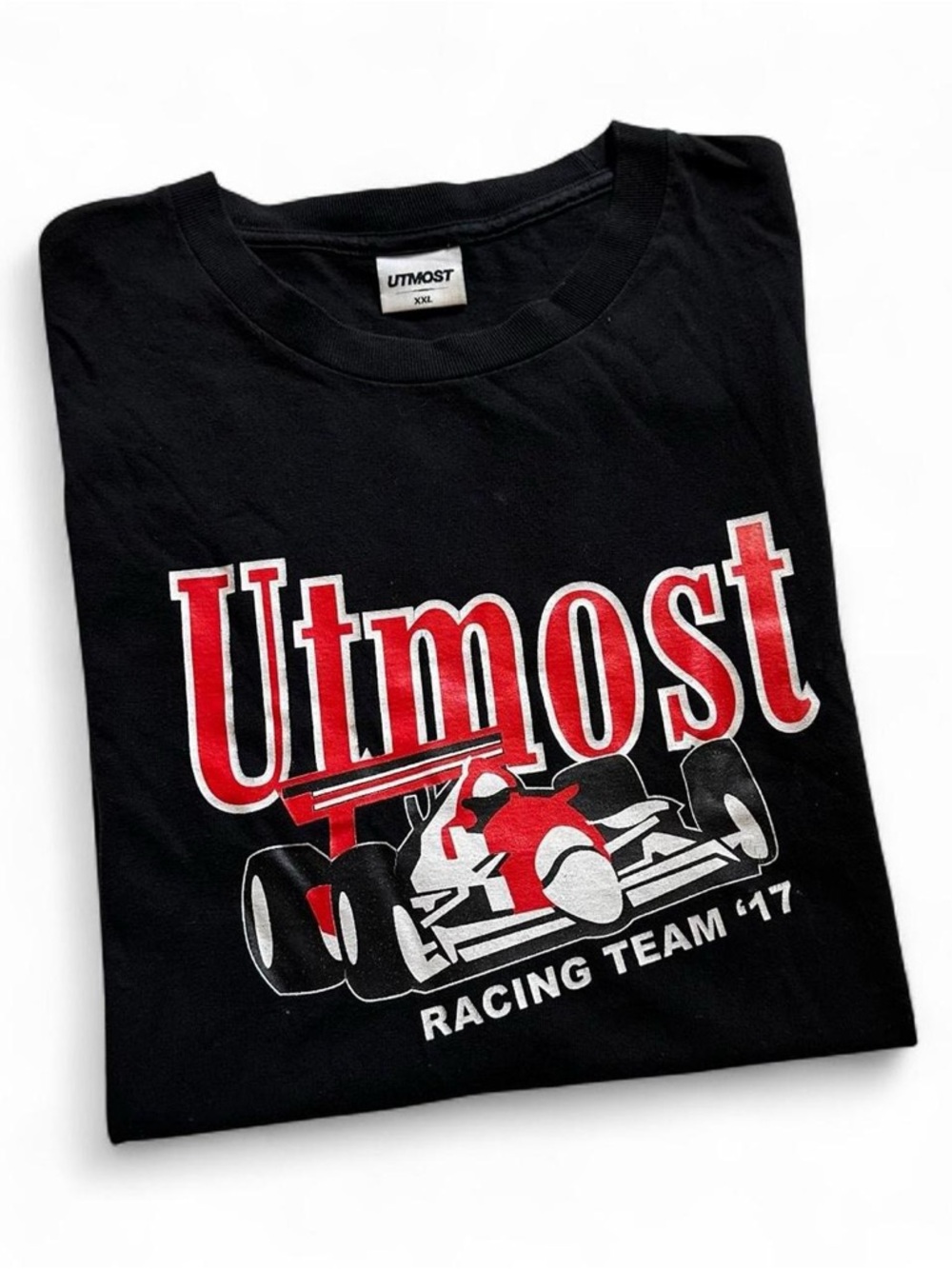 Black Utmost Racing Streetwear graphic tee XXL